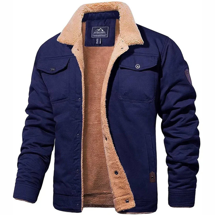 Stefano | Warm and Elegant Bomber Jacket