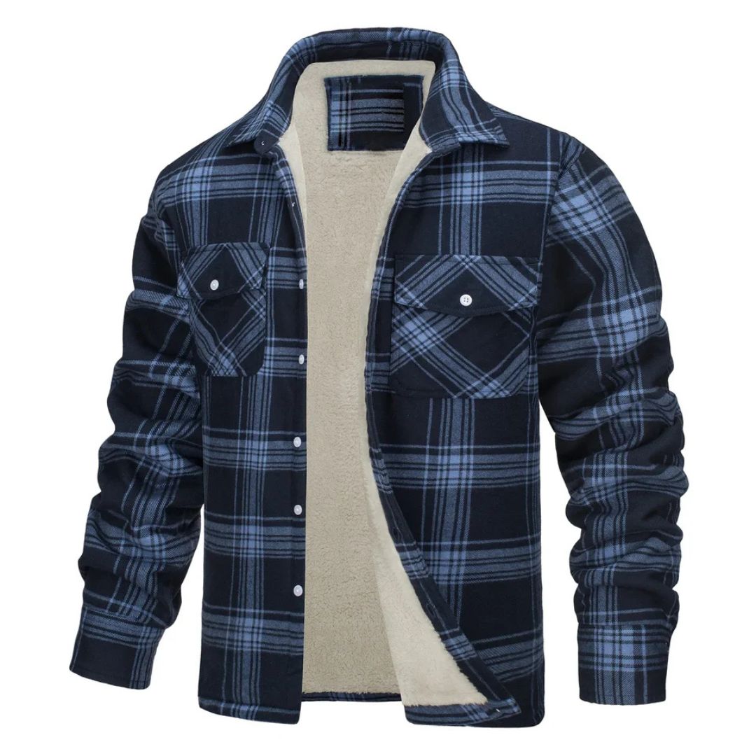 Alberto | Warm Checkered Jacket