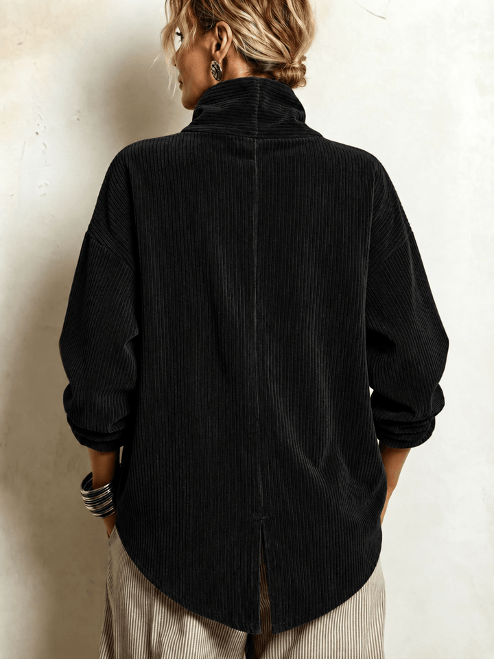 AMBER | Corduroy button-up top - My Store