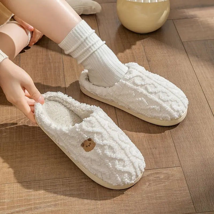 Anna Plush Slippers - My Store
