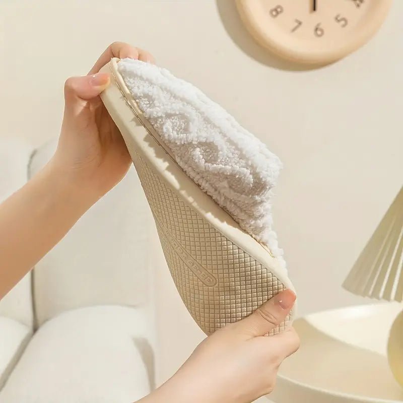 Anna Plush Slippers - My Store