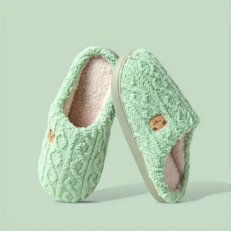 Anna Plush Slippers - My Store
