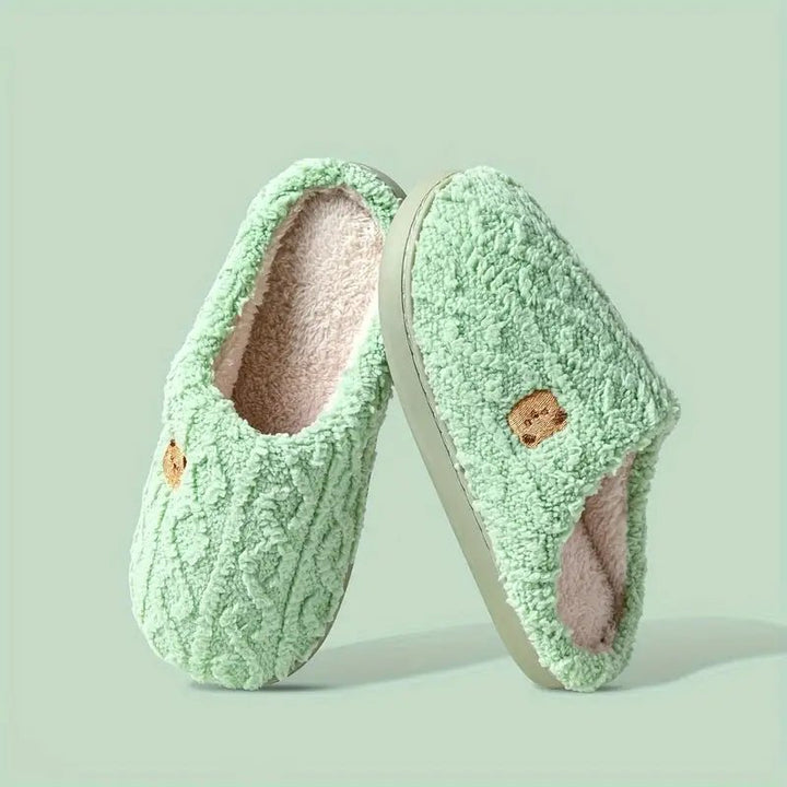 Anna Plush Slippers - My Store