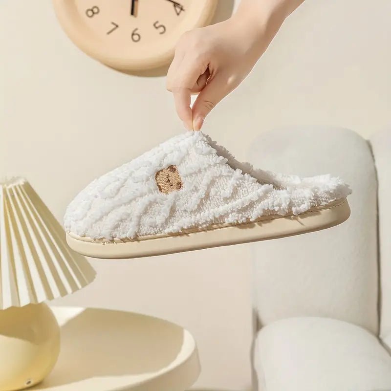 Anna Plush Slippers - My Store