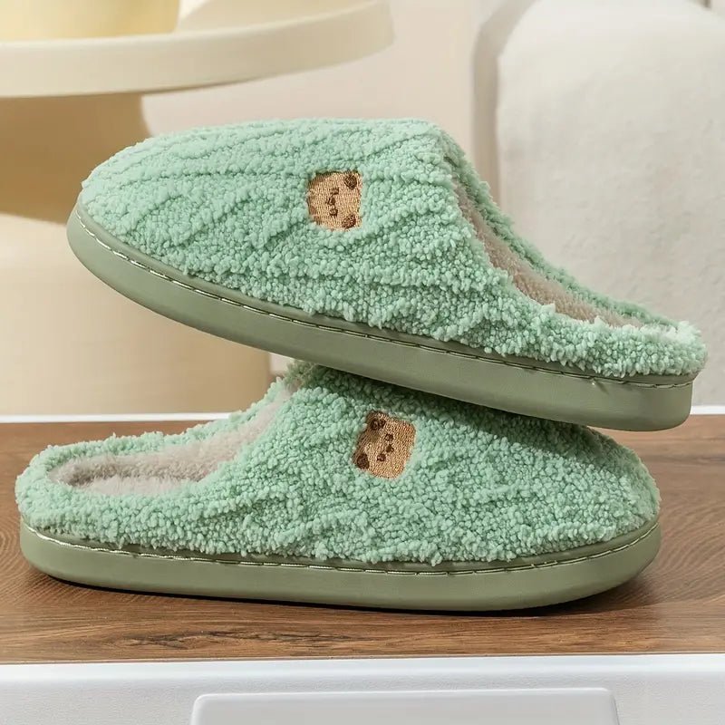 Anna Plush Slippers - My Store