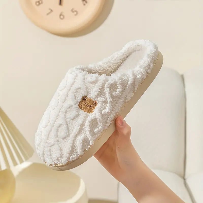 Anna Plush Slippers - My Store