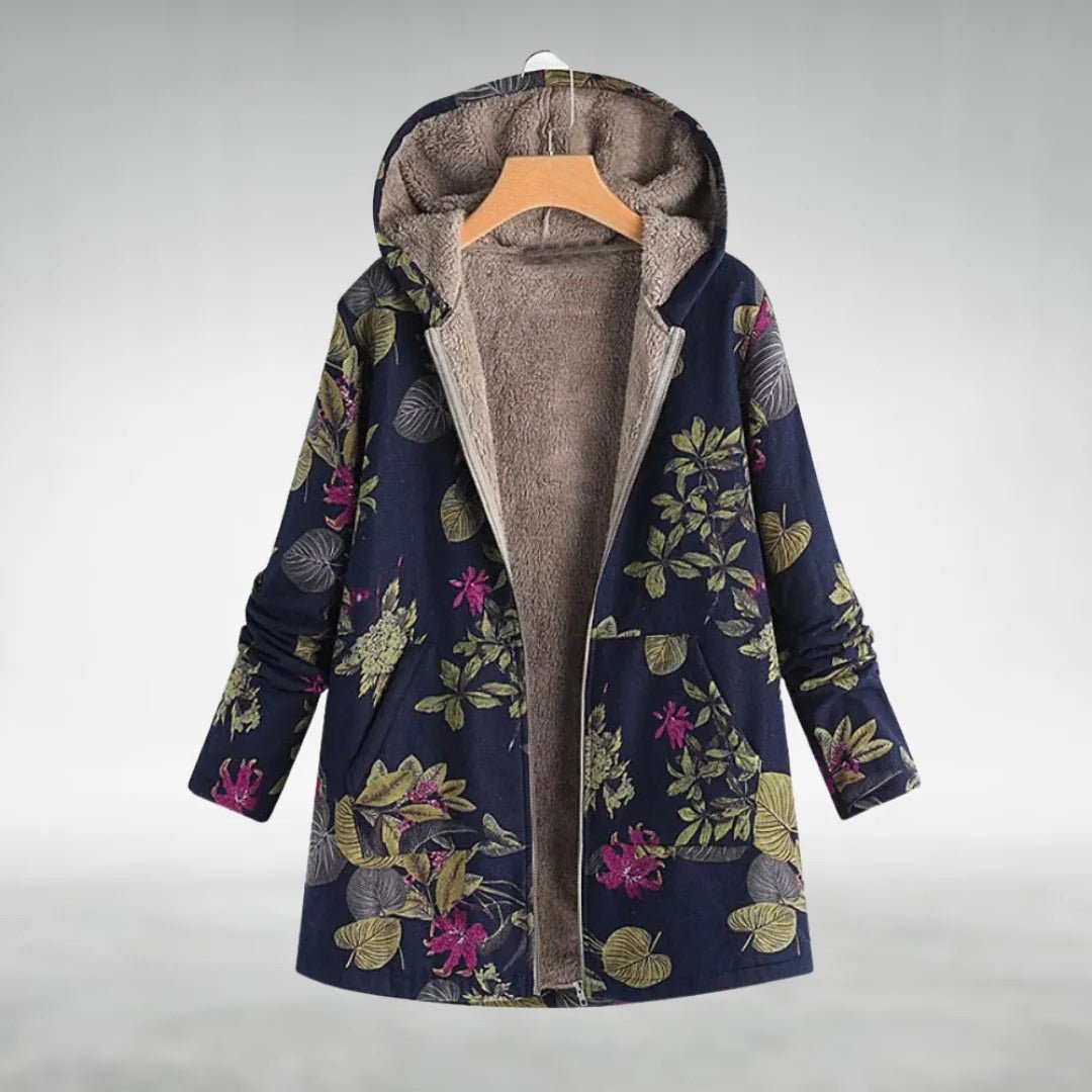Bianca | floral fleece jacket - My Store