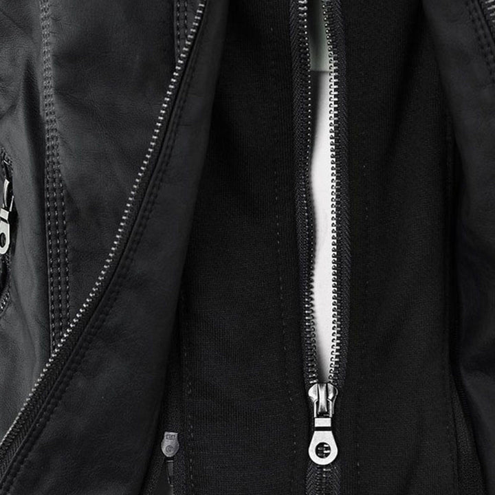Callista | Hooded Moto Jacket - My Store