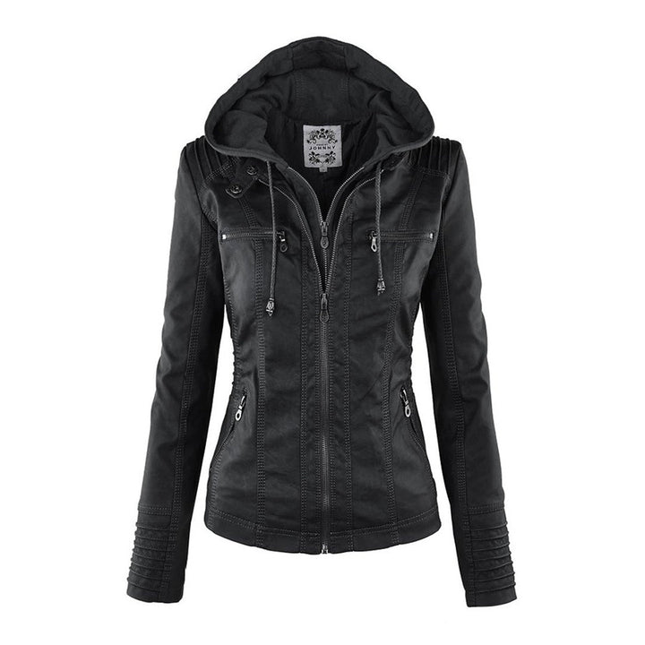Callista | Hooded Moto Jacket - My Store