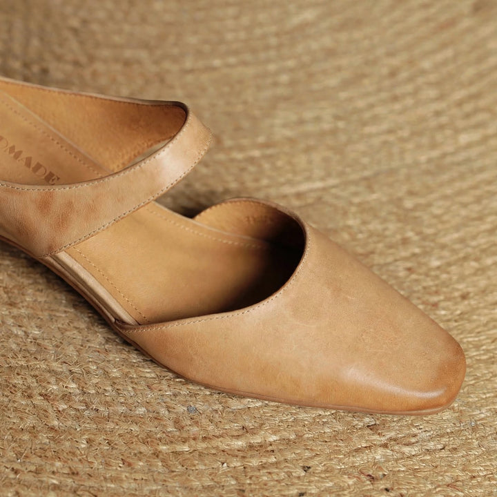 Cavie Square-Toe Mules - My Store
