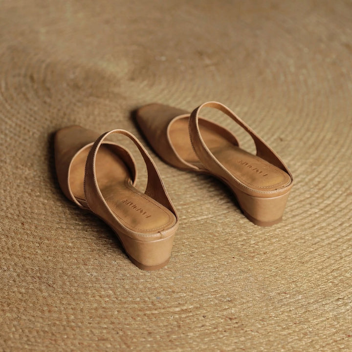 Cavie Square-Toe Mules - My Store