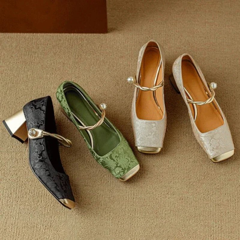 Elana Block Heels - My Store