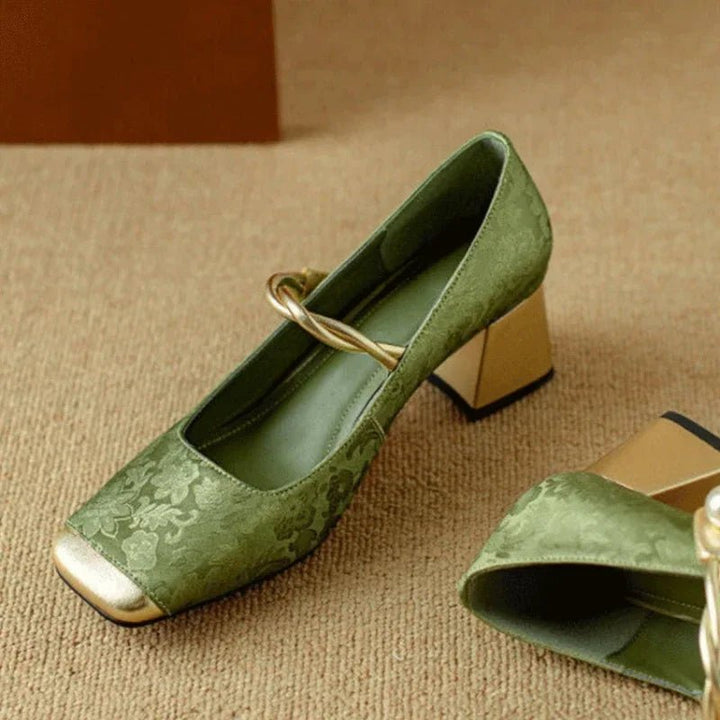Elana Block Heels - My Store