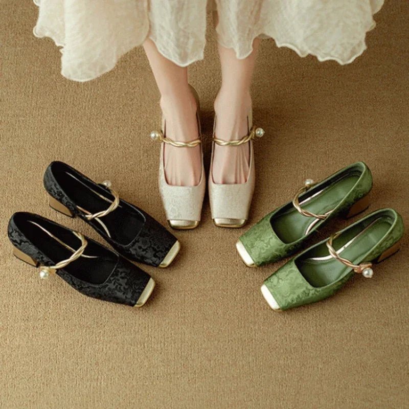 Elana Block Heels - My Store