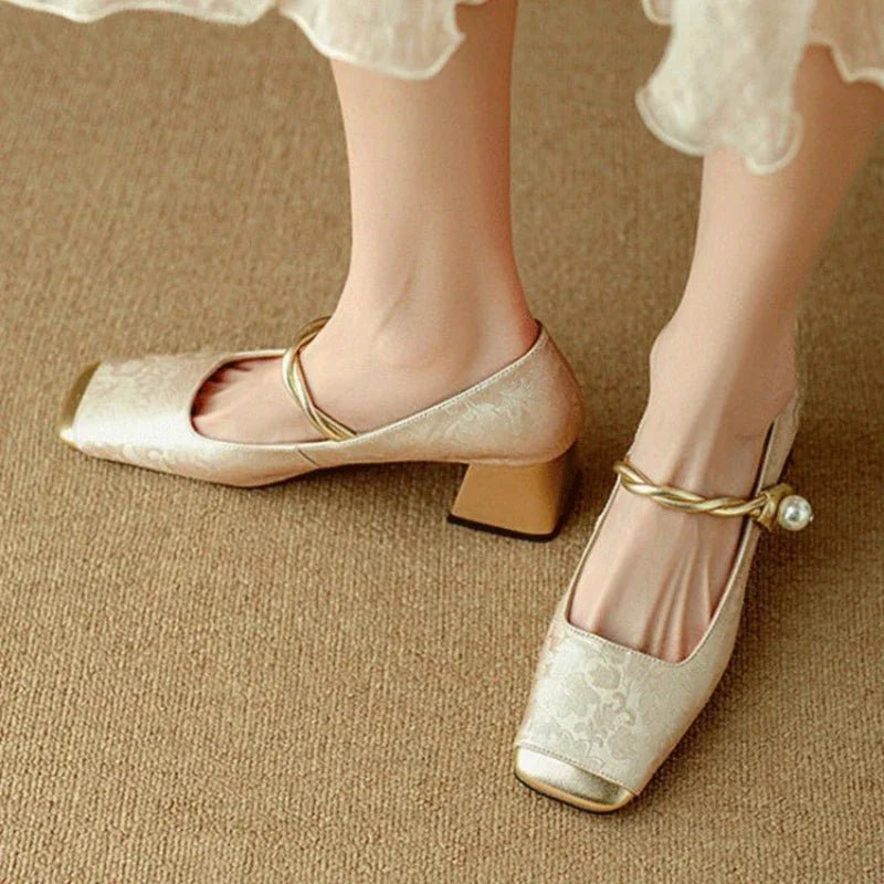 Elana Block Heels - My Store