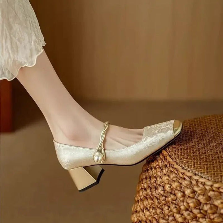 Elana Block Heels - My Store