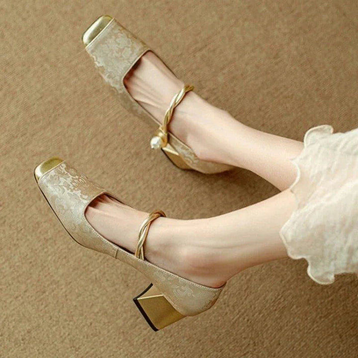 Elana Block Heels - My Store