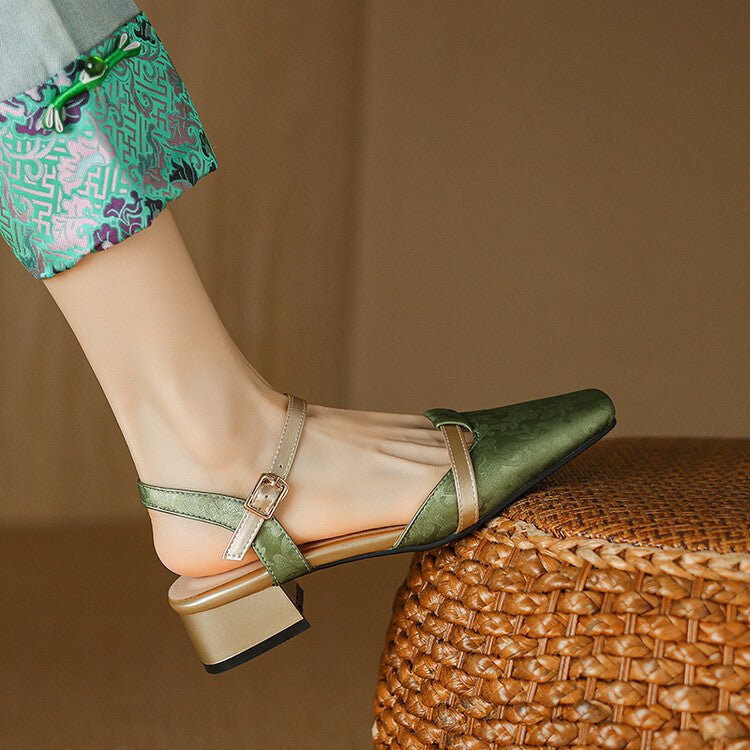 Evana Slingback Pumps - My Store