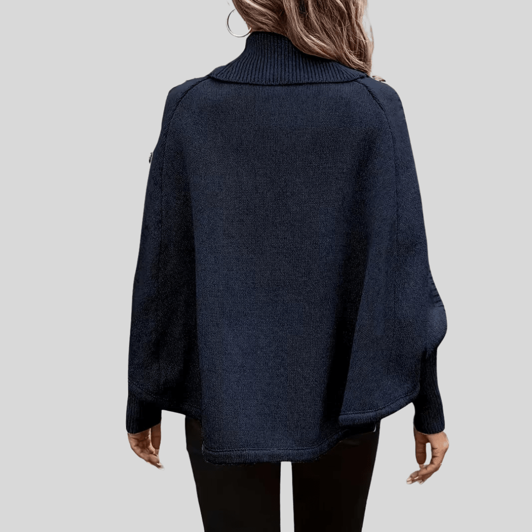 HOPE | High-neck cable-knit sweater - My Store