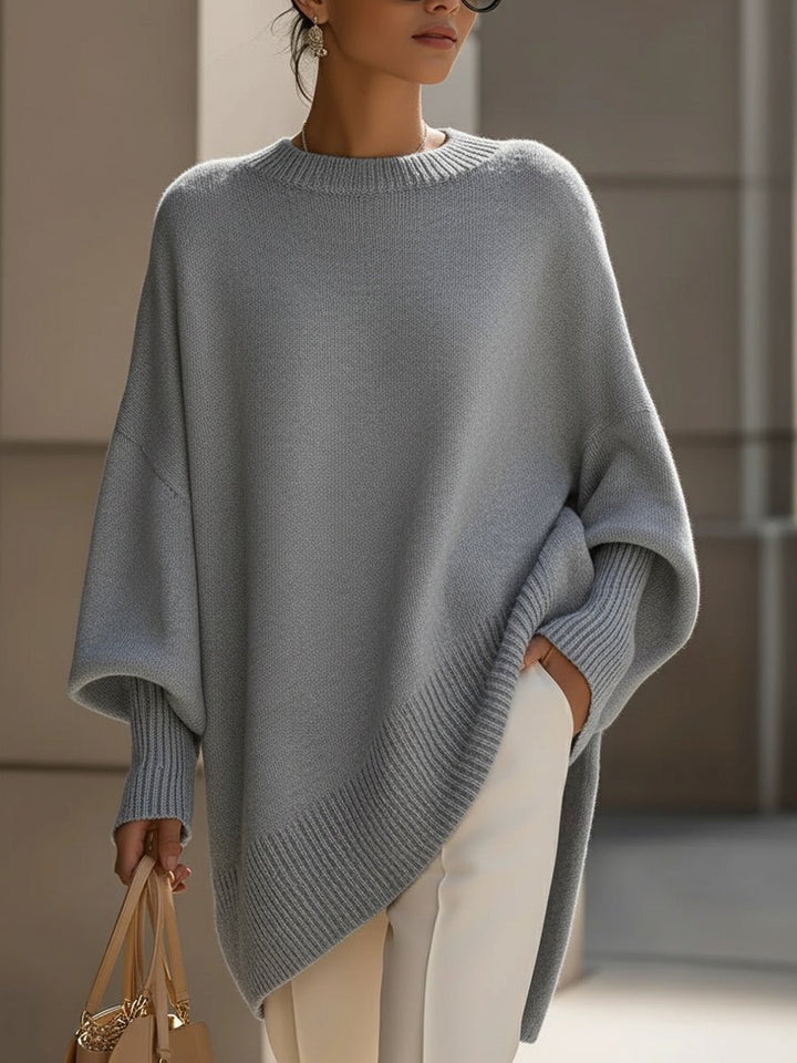 ISABELLA | Oversized drape knit sweater - My Store