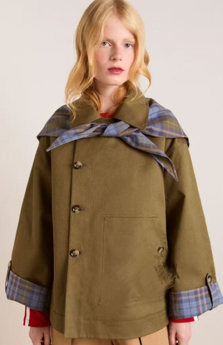 Lorna | Oversized Double-Breasted Utility Coat - My Store