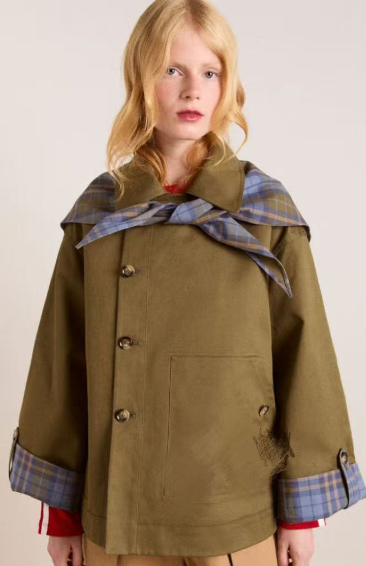 Lorna | Oversized Double-Breasted Utility Coat - My Store