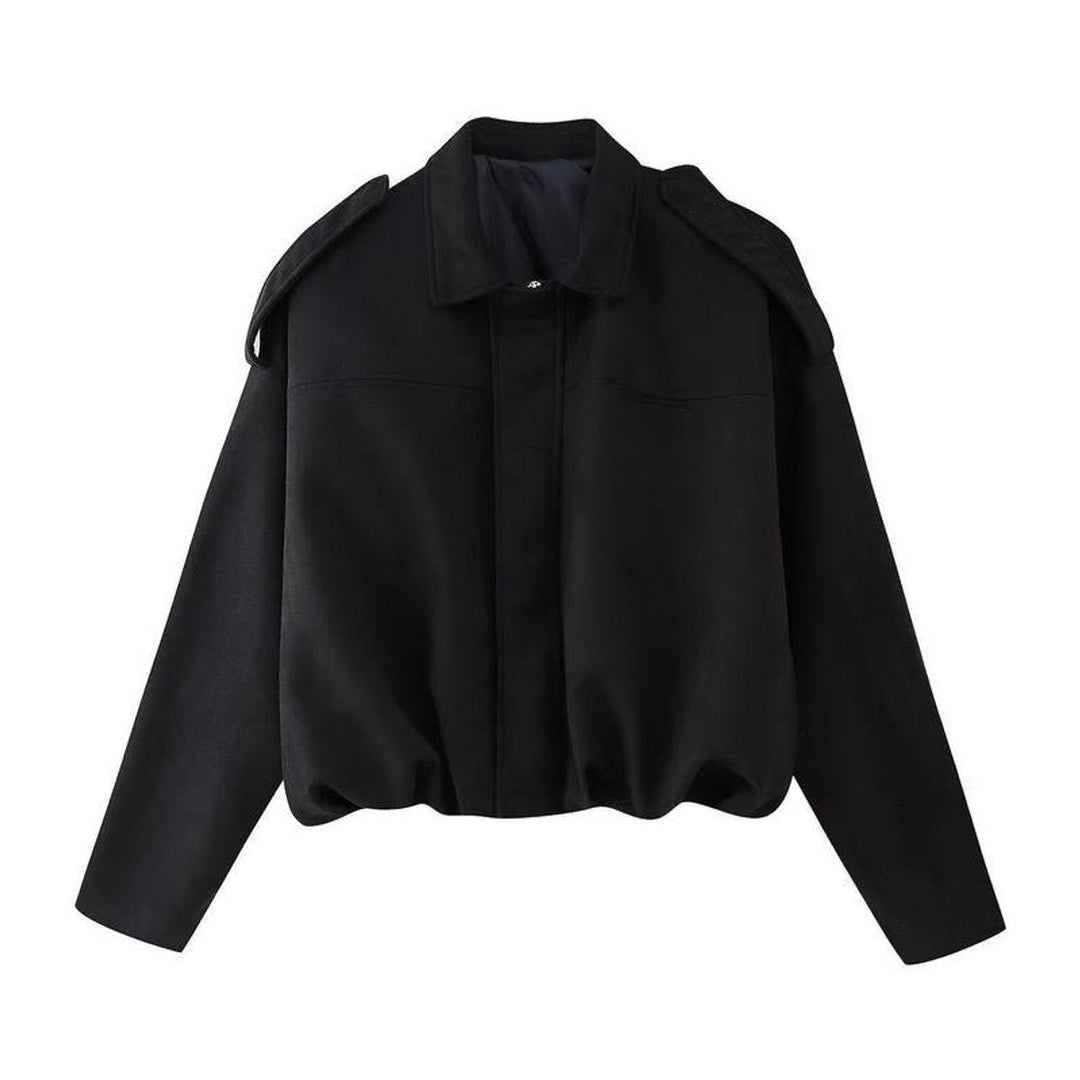 Louisa | Relaxed Oversized Bomber Jacket - My Store