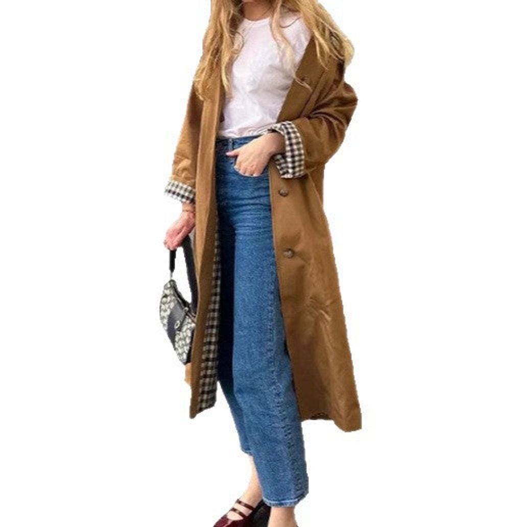 Lucia | Refined Oversized Long Trench Coat - My Store