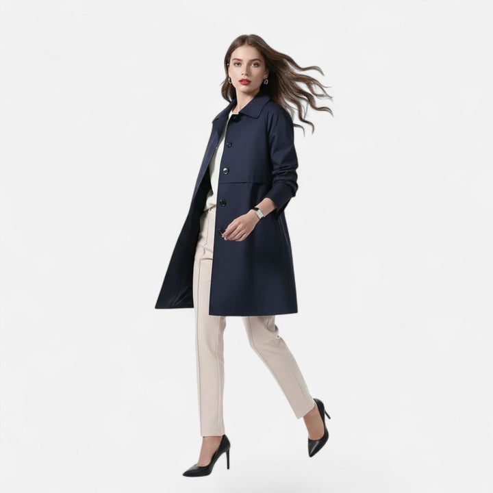 Margery | Tailored Mid-Length Coat - My Store