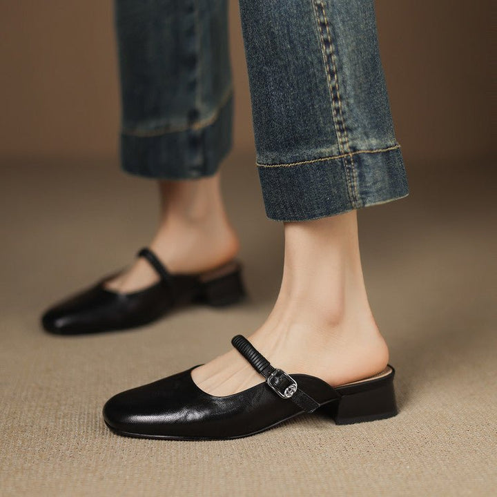 Novie Mary Jane Mules - My Store