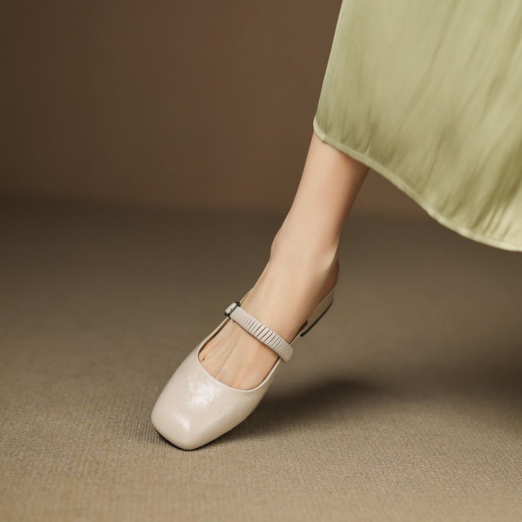 Novie Mary Jane Mules - My Store