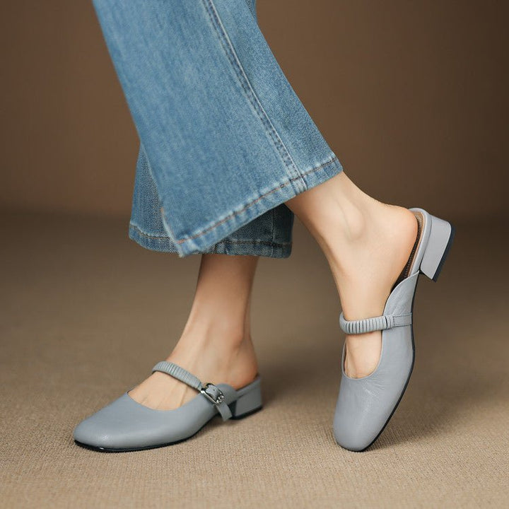 Novie Mary Jane Mules - My Store