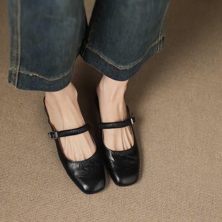 Novie Mary Jane Mules - My Store