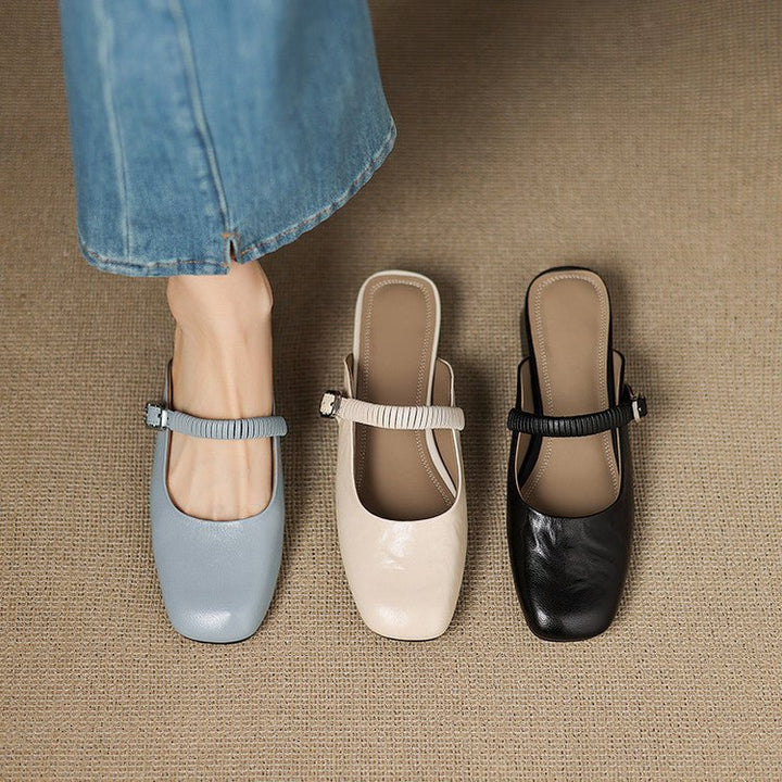 Novie Mary Jane Mules - My Store