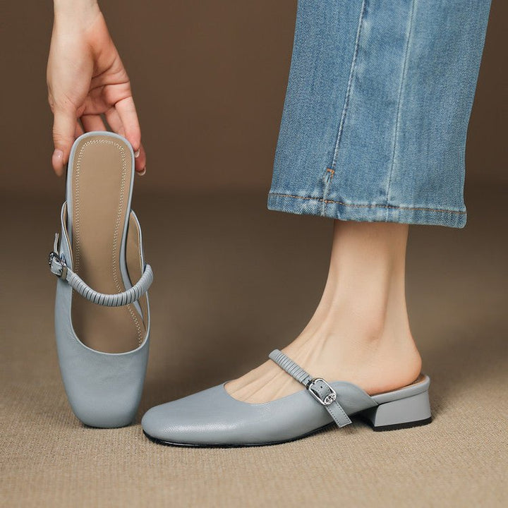 Novie Mary Jane Mules - My Store