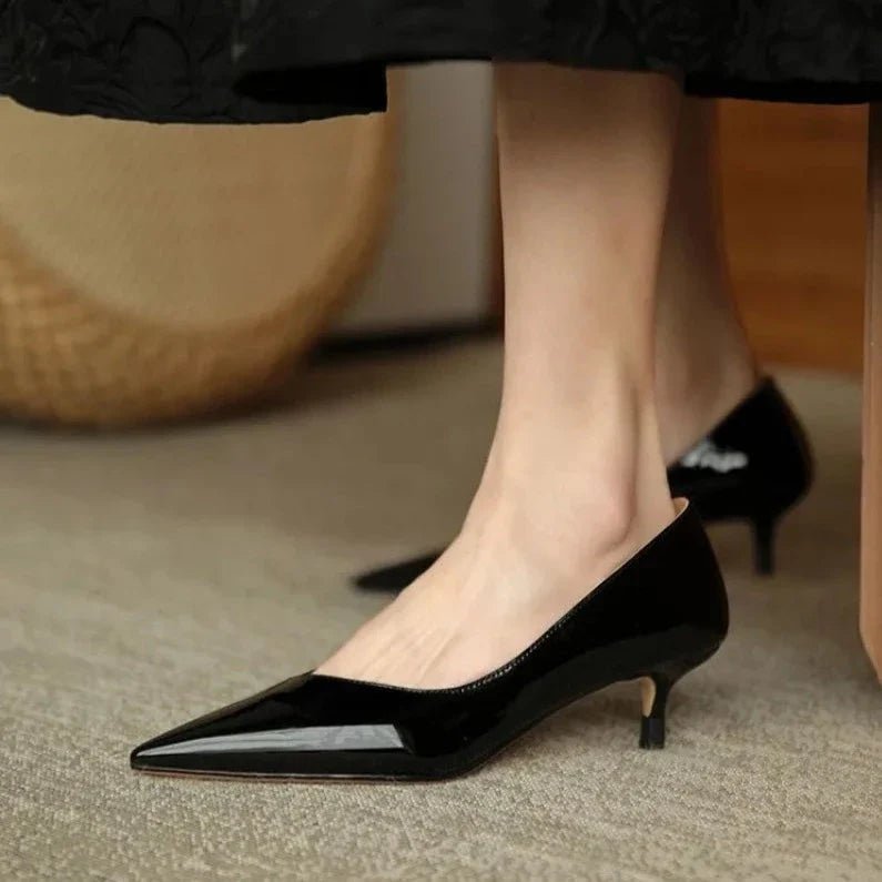 Pelle Kitten Heels - My Store