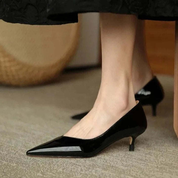 Pelle Kitten Heels - My Store