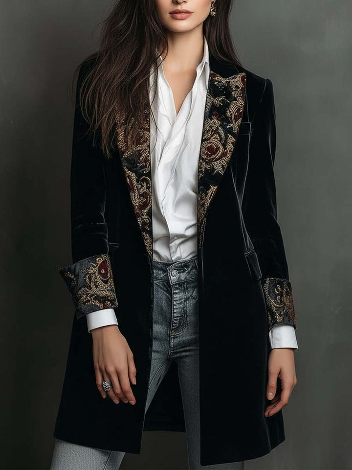 Regina | Ornate Longline Blazer - My Store