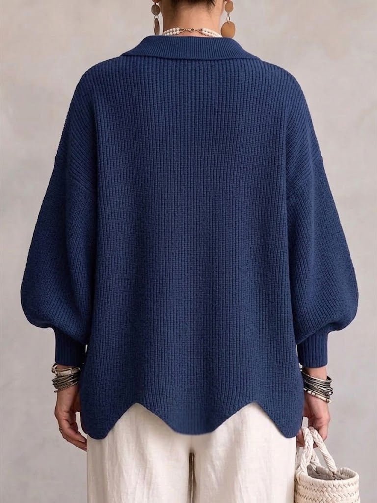 RUTH | Oversized collared cardigan - My Store