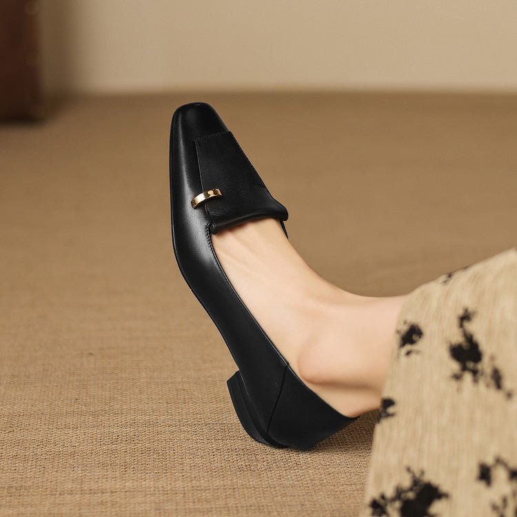 Selor Square-Toe Pumps - My Store