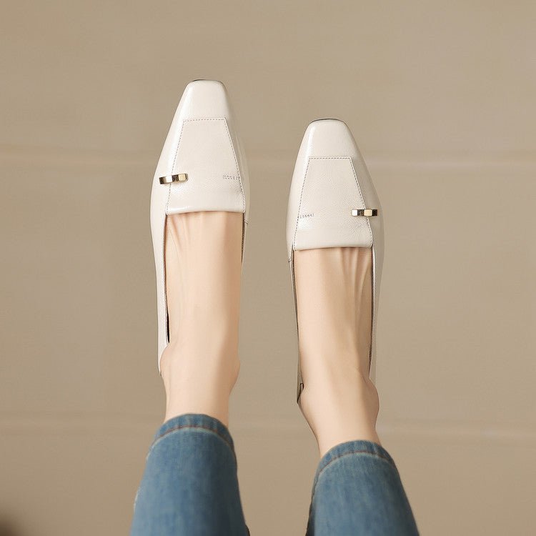 Selor Square-Toe Pumps - My Store