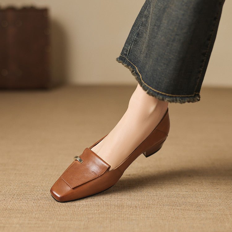 Selor Square-Toe Pumps - My Store