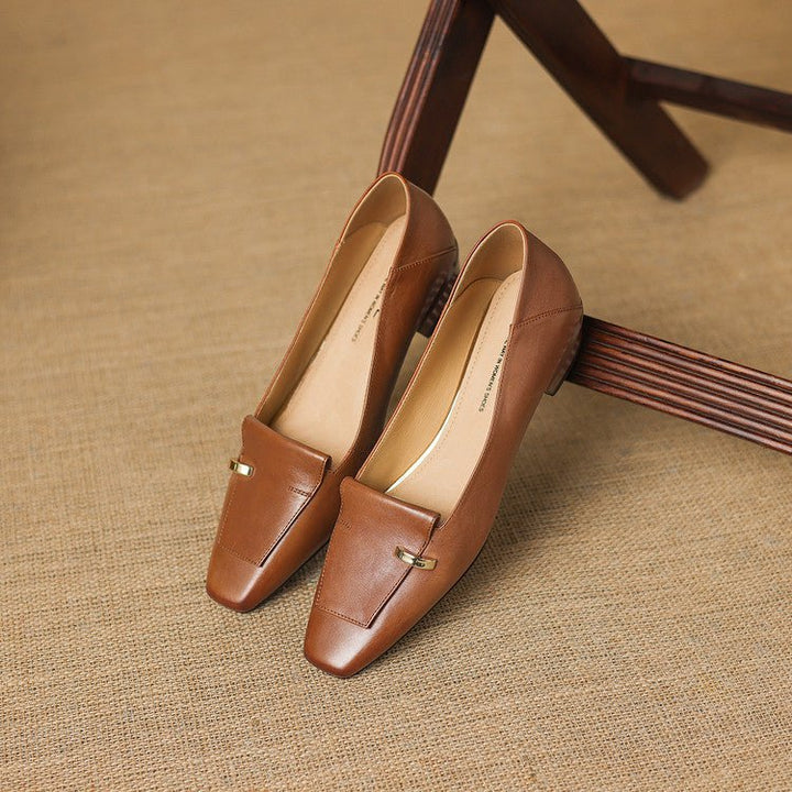 Selor Square-Toe Pumps - My Store