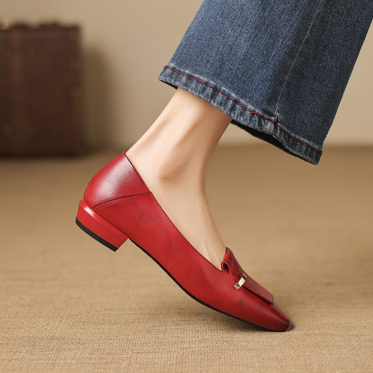 Selor Square-Toe Pumps - My Store