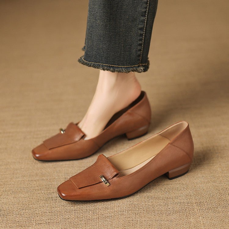 Selor Square-Toe Pumps - My Store