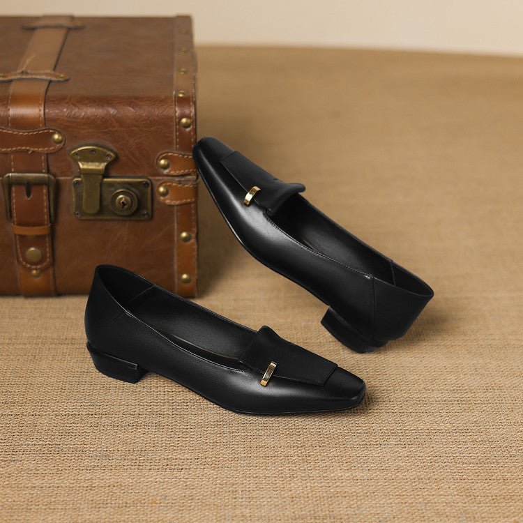Selor Square-Toe Pumps - My Store