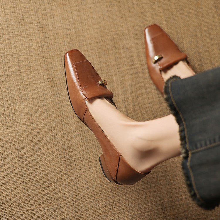 Selor Square-Toe Pumps - My Store