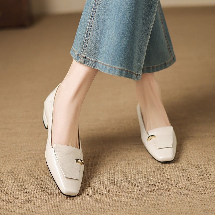 Selor Square-Toe Pumps - My Store