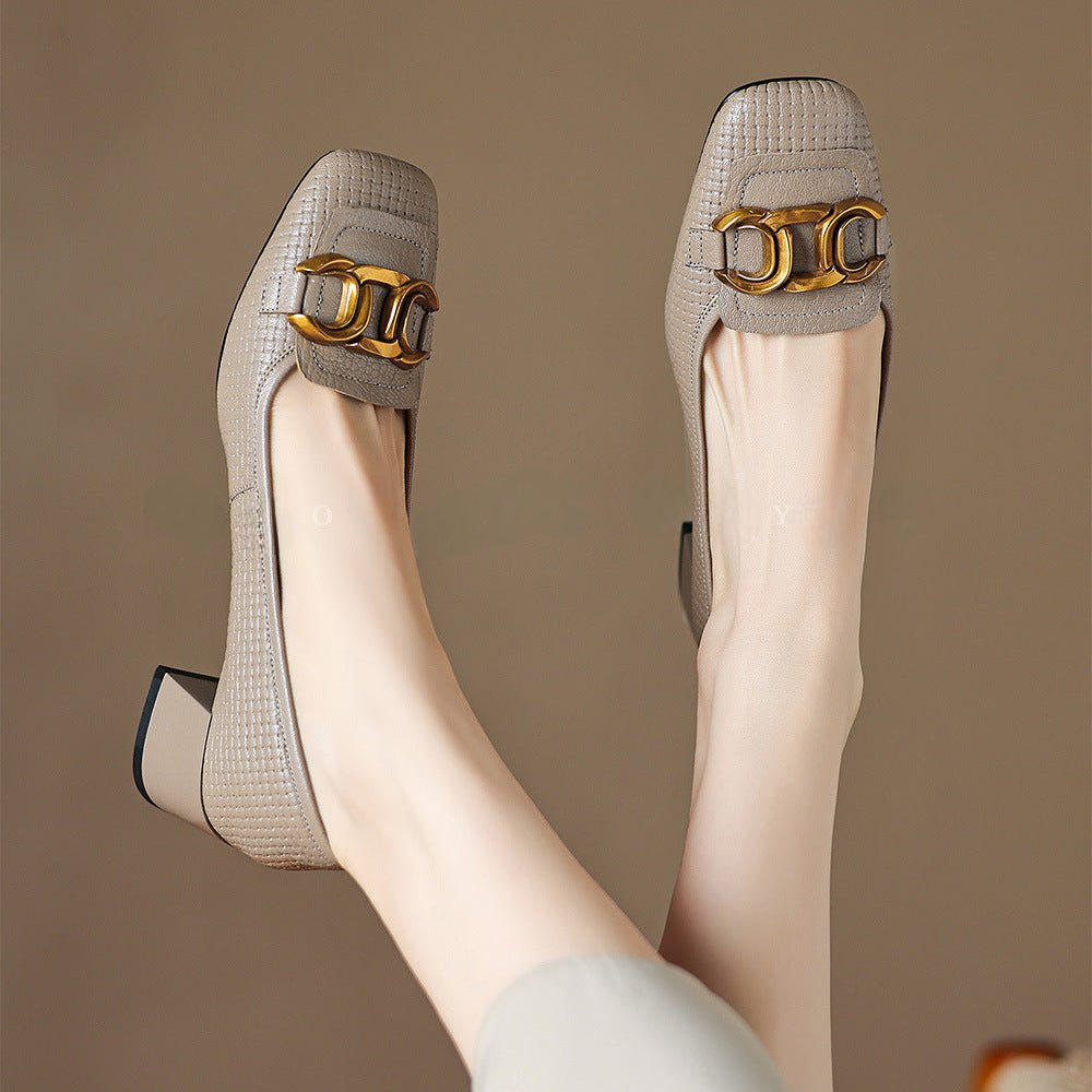 Soho Block Heel Pumps - My Store