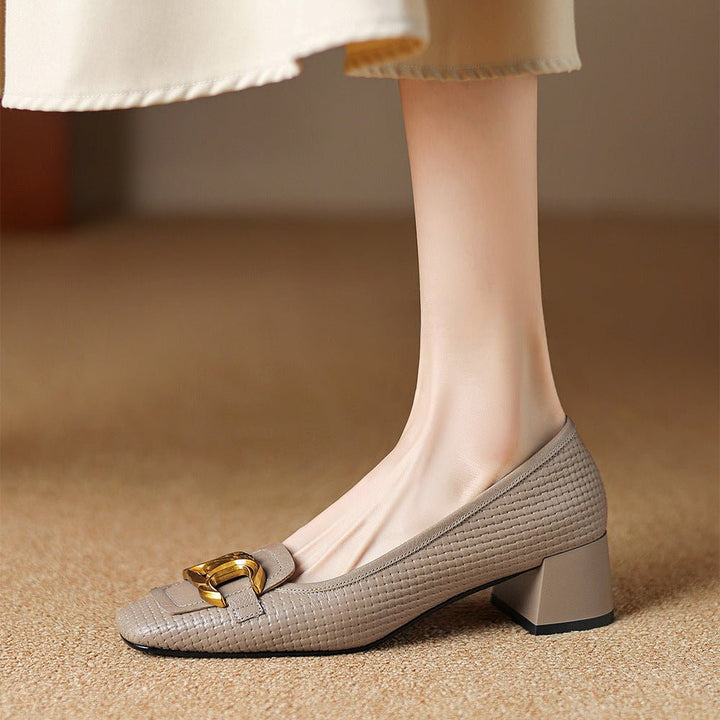 Soho Block Heel Pumps - My Store